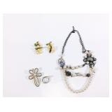 Vintage Style Pearl Jewelry Lot