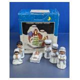 Ceramic Lighted House Holiday Decor