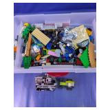 Plastic Building Blocks Lot