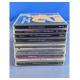 Assorted Music CDs in Jewel Cases