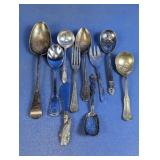 Assorted Vintage Metal Flatware Lot