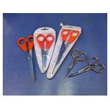 (5) Assorted Craft Scissors Set