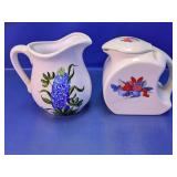 Handpainted Ceramic Pitchers