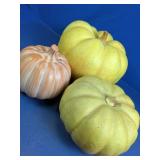 Decorative Pumpkin Figurines