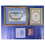(4)Precious Moments & Inspirational Decor Lot