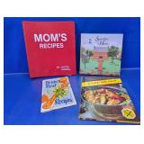 (4) Vintage Cookbooks - Momï¿½s Recipes & More