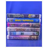 (6)Kids & Family VHS Movie Collection