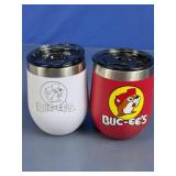 (2) Buc-eeï¿½s Stainless Tumblers