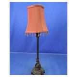Vintage-Style Beaded Buffet Lamp