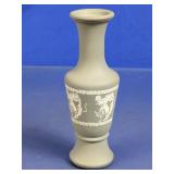 Matte Green Decorative Vase 6 Inch