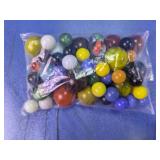 Assorted Glass Marble Collection Lot