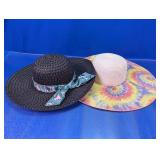 (2) Assorted Wide Brim Sun Hats