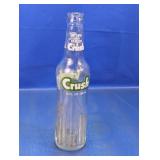 Crush 10 fl oz Glass Soda Bottle