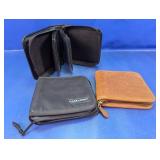 Case Logic & Leather CD/DVD Storage Wallets