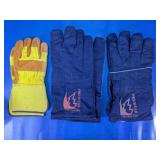 (3) Pro-Wear Salisbury Work Gloves