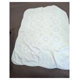 Embroidered Quilt with Patterned Border