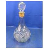 (1) Cut Glass Decanter w/ Stopper