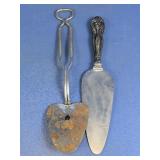 (2) Vintage Pie Server & Lifter Set