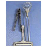 (3) Vintage Kitchen Utensil Set