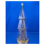 Glass Terrarium Light-Up Christmas Tree