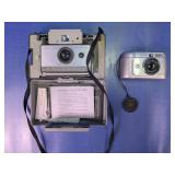 (2)Vintage Polaroid 103 & HP Digital Camera Duo