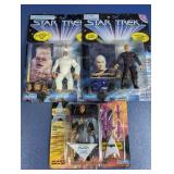 (3) Playmates Star Trek Action Figures