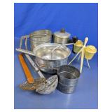 Vintage Metal Kitchen Utensils Lot