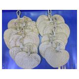Woven Straw Hand Fans