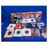 Assorted 45 RPM R&B, Pop & Soul Vinyl Records