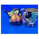Hand-Painted Casa Vero Ceramic Teapot & Cup Set