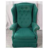 (1) The Upholstery Shop Wingback Chair