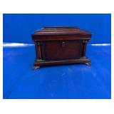 Vintage Classical Style Footed Jewelry Box