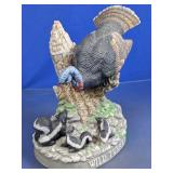 Wild Turkey & Skunks Ceramic Whiskey Decanter