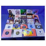 Assorted 1980s Hip-Hop & R&B 7' Vinyl Records