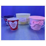 Decorative Metal Mini Buckets