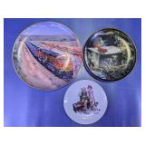 (3)Vintage Decorative Plate Collection