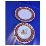 Villeroy & Boch Joy Noel Plaid Plates