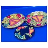 Casa Vero Hand Painted Fruit Design Decorative