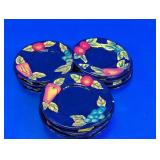 Casa Vero Hand Painted Fruit Plates