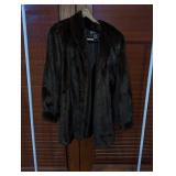 (1) Kollins Dark Brown Fur Coat