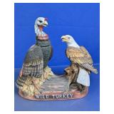 Wild Turkey Bourbon Eagle & Turkey Decanter