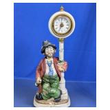 Melody In Motion 'The Drunk' Clown Clock