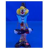 Murano Glass Clown Figurine