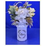 'Gather' Vase with Fall Floral Decor