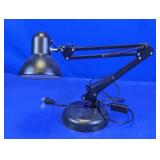 Adjustable Black Metal Architect Desk Lamp