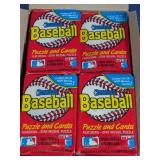 Donruss Baseball Puzzle and Cards Packs