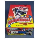 Topps 1988 Major League Baseball Trading Card Box