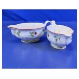 Villeroy & Boch French Garden Gravy Boat Set