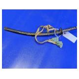 Miniature Decorative Dragon Katana with Scabbard