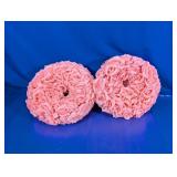 Pink Rose Floral Wreath Dï¿½cor